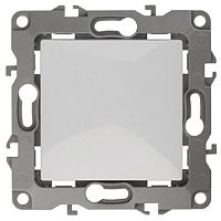 Переключатель без рамки Эра S12 1-кл проходной 10А белый картинка